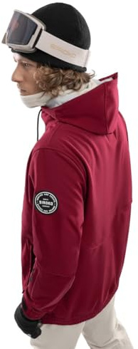 SIROKO - Snowboardjacke W1 Groenland - L - Bordeauxrot