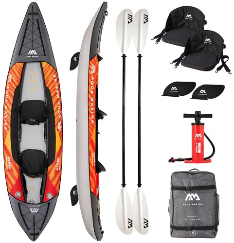 Campsup Aqua Marina kajak aufblasbar | Inflatable 1-2 Personen Kayak MEMBA | Technologie: Drop Stitch