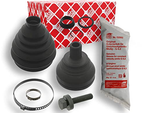 febi bilstein 33258 Antriebswellengelenksatz, 1 Stück | Kompatibel mit: AUDI A1, A3, A3 Cabriolet, A3 Sportback, Q3, TT, TT, TT Roadster, TT Roadster, SEAT ALTEA, ALTEA XL, LEON