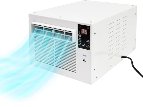 750W Kleines Mini-Klimagerät Chiller Mobile Cooler Tragbares Mini-Kühlgerät Personal Air Conditioner mit Fernbedienung