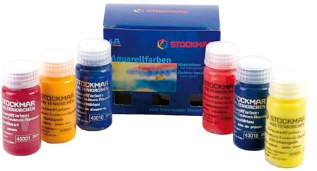 STOCKMAR Aquarellfarben Set A mit 6 Farben à 20 ml
