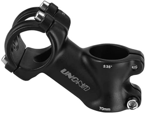FOMTOR 31,8 Vorbau 35 Grad 70mm 90mm 110mm Bike Lenker Vorbau Riser MTB Vorbau Geeignet für Mountainbike, Rennrad, BMX, MTB
