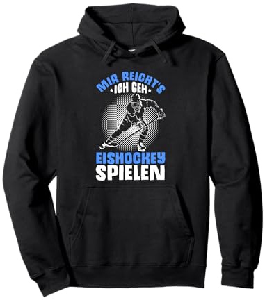 Mir reichts ich geh Eishockey spielen Jungen Kinder Geschenk Pullover Hoodie