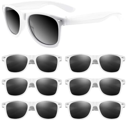 ASTARON Retro Vintage Partybrillen Bulk, 6/12/24/48er-Pack Günstige Neon-Partybrillen Bulk für Damen und Herren