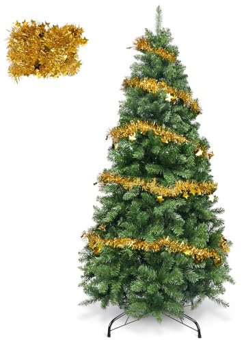 YEAUPE PRO Künstlicher Weihnachtsbaum 180cm ca. 800 Tips, inkl. Metallständer, Ideal für Wohnzimmer, Garten, Wohnung, Hotel - Mehrfach Verwendbar