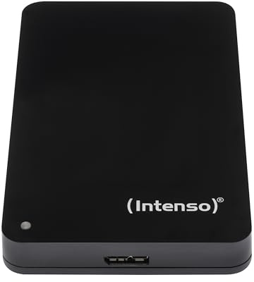 Intenso 1TB externe Festplatte (6,4 cm (2,5 Zoll), 5400rpm, 8MB Cache, USB 3.0) schwarz