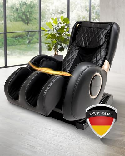 KENWOOD® Massagesessel LI-1208 mit Wärmefunktion und 3D Shiatsu Massage vom Nacken bis zu den Oberschenkeln