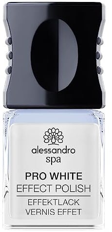 Spa Pro White Nail Effect Polish - Optisch aufhellender Nagellack gegen Verfärbungen der Nageloberfläche, 10 ml
