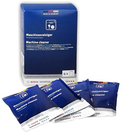 Original Maschinenreiniger BOSCH 00312477 für Geschirrspüler - 4 Packungen 45g (4x45)