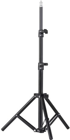 Docooler Universeller Projektor-Stativständer, Dehnbare Projektorhalterung, tragbare Halterung aus Aluminiumlegierung, 1/4-Zoll-Schnittstelle, höhenverstellbar für LCD-Projektor