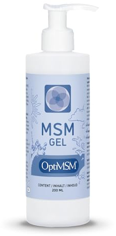 Kala Health - OptiMSM® Haut und Gesicht - MSM Gel - Lotion - 200 ml Balsam - Enthält MSM (Methylsulfonylmethan) - MSM salbe Stärkt, beruhigt und steigert die Regenerationsfähigkeit Ihrer Haut