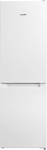Comfee Kühlschrank mit Gefrierfach RCB169WH2(E) | 174L Kühl-Gefrierkombination (115L Kühlteil + 59L Gefrierteil), 150 cm Höhe | 195 kWh/Jahr, Low Frost, Leise 39 dB | LED-Licht | Freistehend, Weiß