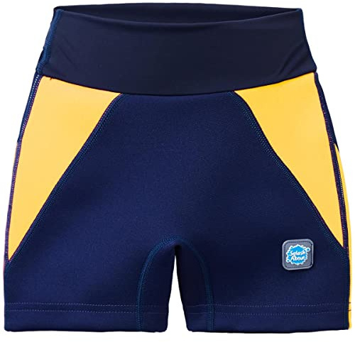 Splash About Splash Jammers für Kinder, Navy/Gelb, 4-5 Jahre