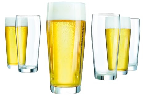 Generisch Willibecher 0,26 ltr., Ø 4,7 cm 12 Stück mit Eichstrich 0,2 L - Gastroqualität