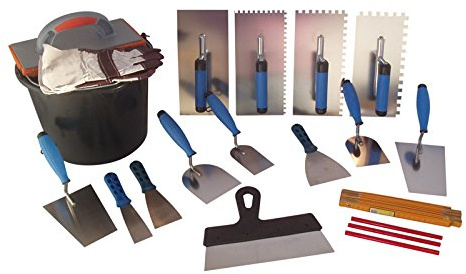 Profi Maurerkellen-Set Kellenset Maurerset Verputzer Werkzeuge Trockenbau Spachtelset Glättekelle uvm.