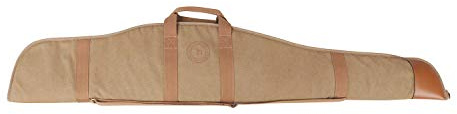 Tourbon Jagd Leinwand & Leder Gun Tragetasche 132,1 cm Weich Gepolstert Zielfernrohr Fall