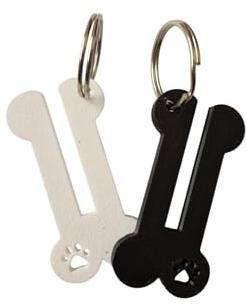 Hundekotbeutelhalter 2er Set – Praktische Kotbeutel Halterung aus umweltfreundlichem PLA Kunststoff