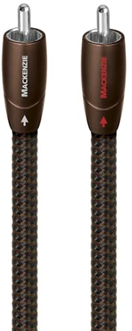 Audioquest Mackenzie RCA Audio Kabel - 0,5m (Schwarz)