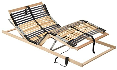 Emmtore Elektrischer Lattenrost mit 42 Latten 7 Zonen 100x200 cm Verstellbar (elektrisch),100 x 200 cm
