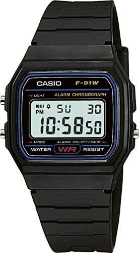 Casio Collection Men F-91W-1YEG Digitaluhr