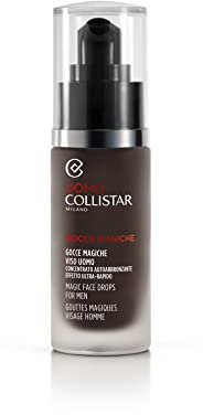 Collistar Gocce Magiche Viso Uomo Selbstbräuner, Schnell einziehendes Konzentrat, Natürliche & Intensive Bräune in 1 Stunde, Feuchtigkeitsspendend & Vitamin E, 30 ml