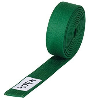 Kampfsport Gürtel von Kwon v. Farben und Längen (grün, 220)
