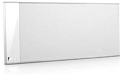 KEF T101c Center-Lautsprecher Weiß Stück|Ultra Flach| 3,5cm tief|10-100W|HiFi|Heimkino|TV