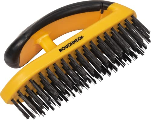 ROUGHNECK Block Wire Brush With Handle