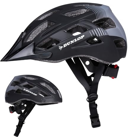 Dunlop Bike Unisex – Erwachsene Fahrradhelm