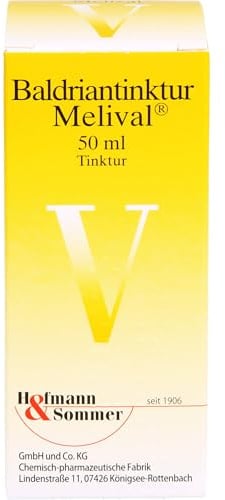 Melival Baldriantinktur bei Unruhezuständen und nervös bedingten Einschlafstörungen, 50 ml Lösung