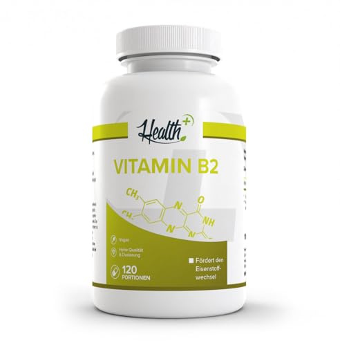 Zec+ Nutrition Zec+ Health+ Vitamin B2, Ungeschmälert, 120 stück