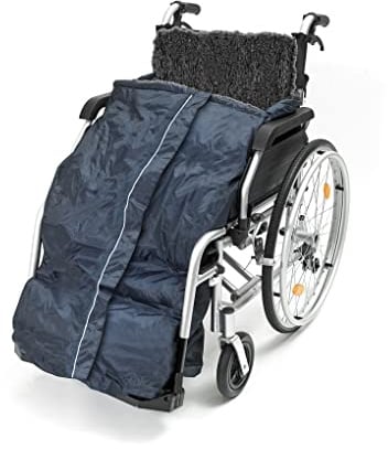 NRS Healthcare Q96978 NRS Fleece-gefütterte, wasserdichte und komfortable Rollstuhldecke