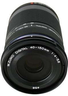 Olympus M.Zuiko Digital ED 40-150mm F4‑5.6 Objektiv, Telezoom, geeignet für alle MFT-Kameras (Olympus OM-D & PEN Modelle, Panasonic G-Serie), schwarz