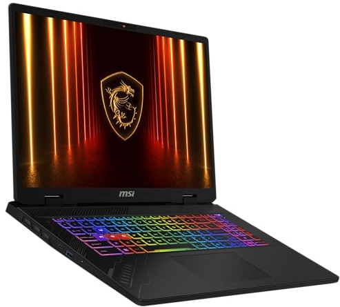 MSI Crosshair A17 HX, Gaming-Laptop, 17" QHD+ 240 Hz Display, AMD Ryzen™ 9 8940HX, NVIDIA GeForce RTX 5070, 32 GB RAM, 1 TB SSD, Windows 11 Home, QWERTZ Tastatur, Cosmos Grau, D8WGKG-010