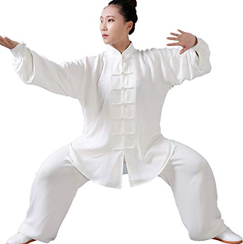 Daoba Unisex Kung Fu Uniform Tai Chi Kampfkunst Kleidung Wushu Zweiteiliger Anzug Trainingsanzug Nachschub zum Warmhalten, wintergeeignet