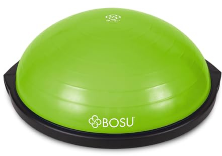 Bosu, 72-10850LGNBLK, Home Gym Equipment, The Original Balance Trainer, 65 cm Durchmesser, Schwarz und Grün