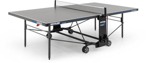 KETTLER K5 Outdoor Profi-Tischtennisplatte | Qualität - Made in Germany (TÜV-geprüft) | Wetterfest | Zusammenklappbar & leicht verstaubar | 5mm Melaminharzplatte | Sichere Lieferung | Leichter Aufbau