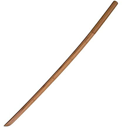 TIAYKO Katana Bokken aus Holz,Katana Kendo-Schwert,Waffenzubehör,Holz-Kendo-Schwert,Kampftraining,Rollenspiel-Requisiten,handgefertigt,103 cm