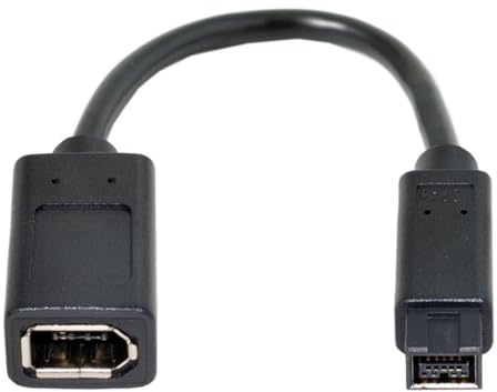 chenyang Firewire IEEE 1394 6Pin Buchse auf 1394B 9Pin Stecker Firewire 400 auf 800 Kabel 20cm