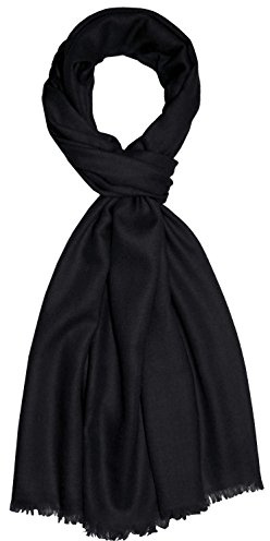 Lorenzo Cana High End Luxus Pashmina Schal Schaltuch 100% Kaschmir leicht kuschelweich Kaschmirschal Kaschmirtuch Kaschmirpashmina einfarbig