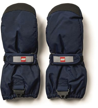 Kabooki LEGO® Wear Kinder Lwatlin - Lego Tec Play F ustlinge, Dunkle Navy, 134-140 EU