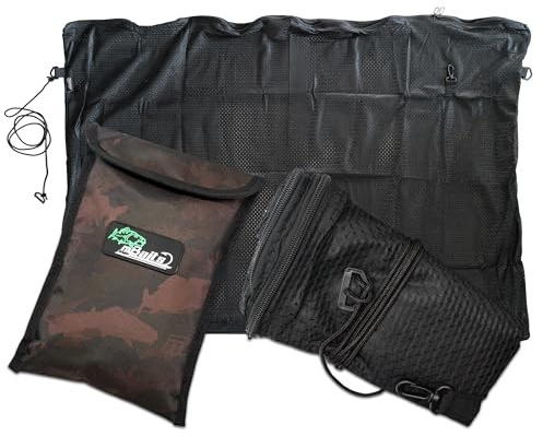 Angel-Berger Magic Baits Karpfensack Carp Sack mit Tasche Carpkeepnet Fischsack Karpfenangeln