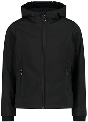 CMP - Kid G-Jacke mit fester Kapuze, Schwarz, 152