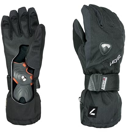 Level Jungen Handschuhe Fly JR, Black, 6, 8033837500896
