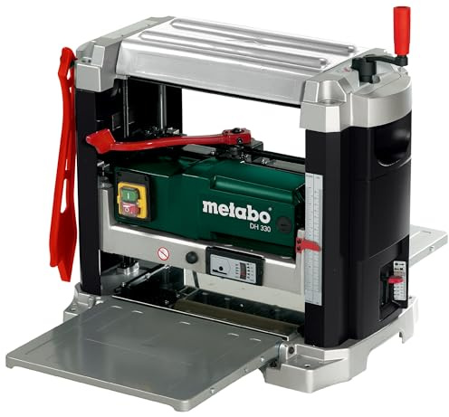 metabo Dickenhobel DH 330 – 0200033000 – Hobelmaschine mit starkem Motor und stabilem Getriebe – Nennaufnahmeleistung: 1800 W