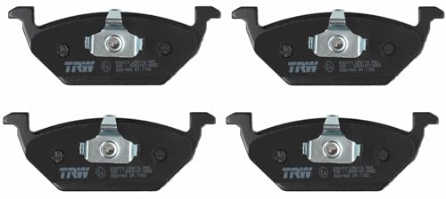 TRW GDB1984 Bremsbelagsatz 4-Teilig für Volkswagen Polo III (6R1, 6C1) 2009-2022 Vorderachse und Andere Fahrzeuge