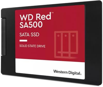 WD Red interne Festplatte 2 TB (2,5 Zoll, NAS Festplatte, NASware-Technologie, für NAS-Systeme im Dauerbetrieb) rot