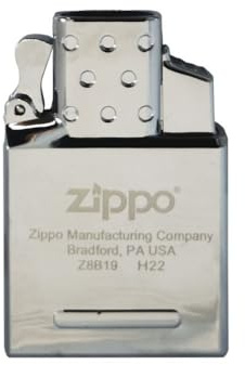 Zippo Gaseinsatz für Sturmfeuerzeuge - Single Flame Insert - Blaue Flamme - Nachfüllbar mit Butangas - Passt in alle klassischen Zippo-Gehäuse
