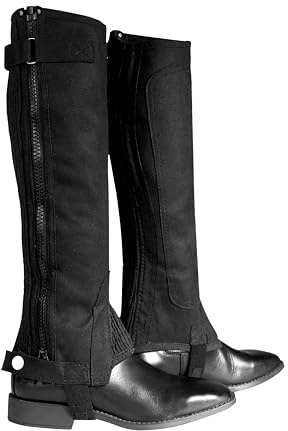 Horze Amara Mini Chaps Damen - Black(BL) - M/W