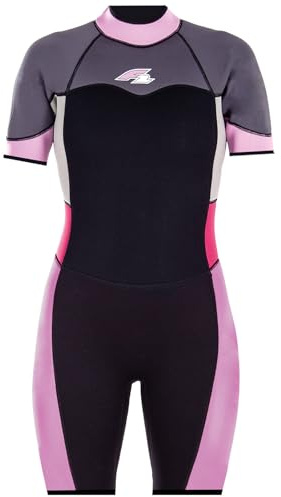 F2 Damen Neopren Anzug Gipsy - Shorty 3/2 mm S Pink